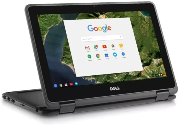 Refurbished (Good)-Dell Touchscreen Chromebook 11 3189 2-in-1 Convertible | 11.6" HD | Intel N3060 up to 2.48GHz | 4GB | 32GB | Camera | HDMI | Micro SD Card with 30 days warranty