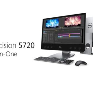 All in one Dell Precision 5720 Xeon 3.7GHz 16GB  500GB SSD,27" Radeon WX Pro Graphics with Windows 11 with 30 days warranty