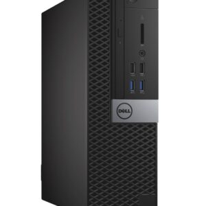 Refurbished (Good) - Dell Optiplex 7040 Small Form Factor SFF Intel Core i5 6500 3.2GHz 8GB RAM 500GB SSD DVDRW Win 10 Pro WiFi