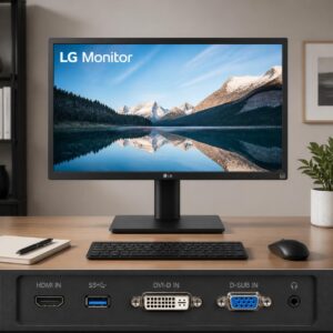 LG 24BK550Y, 24"inc, HDMI, USB, DVI,VGA